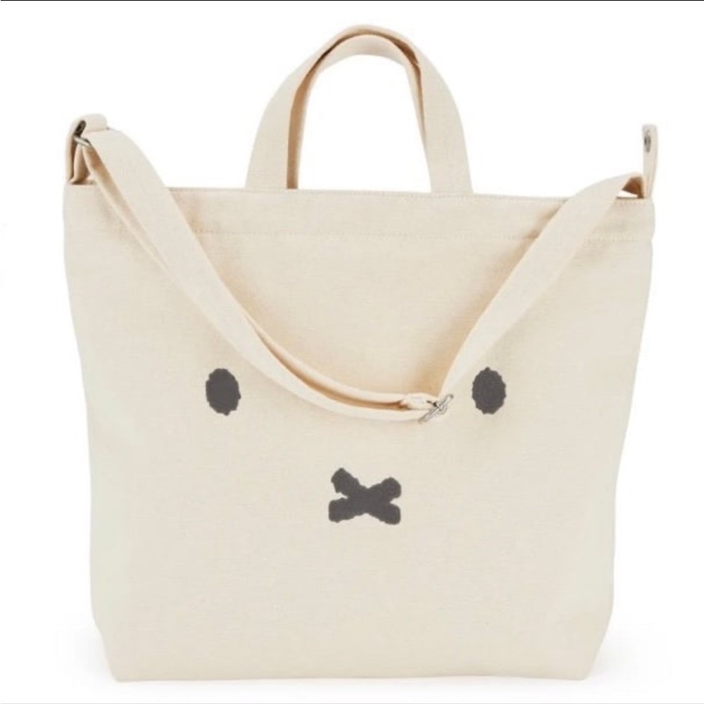 BAGGU x Miffy Horizontal Zip Duck Bag